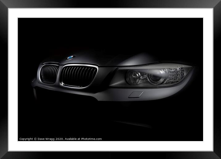 BMW fine art Framed Mounted Print by Dave Wragg