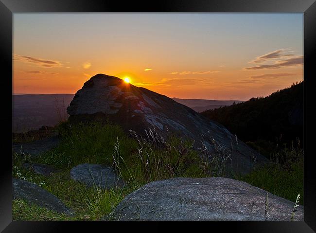 Sunset Framed Print by Pam Sargeant