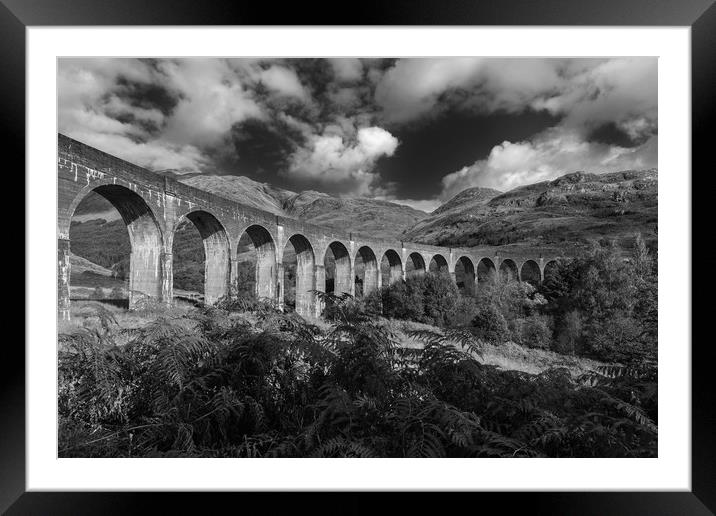 Glenfinnan Viaduct Framed Mounted Print by Pam Sargeant