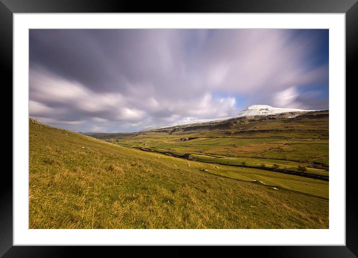 Ingleton Framed Mounted Print by Andrew Holland