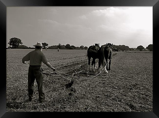 Speed the plough Framed Print by Marc Melander