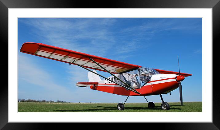 aviator Framed Mounted Print by Marc Melander