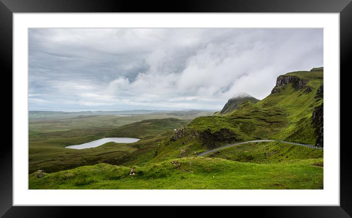 Quiraing,  Isle of Skye on June Framed Mounted Print by Michelle PREVOT