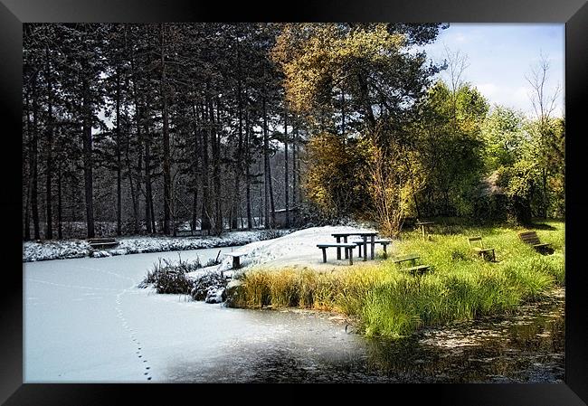 Wheel of time Framed Print by Gabor Dvornik