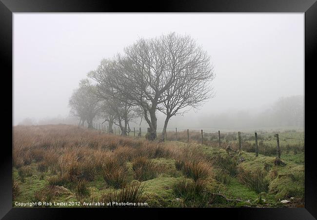 Season of Mists Framed Print by Rob Lester