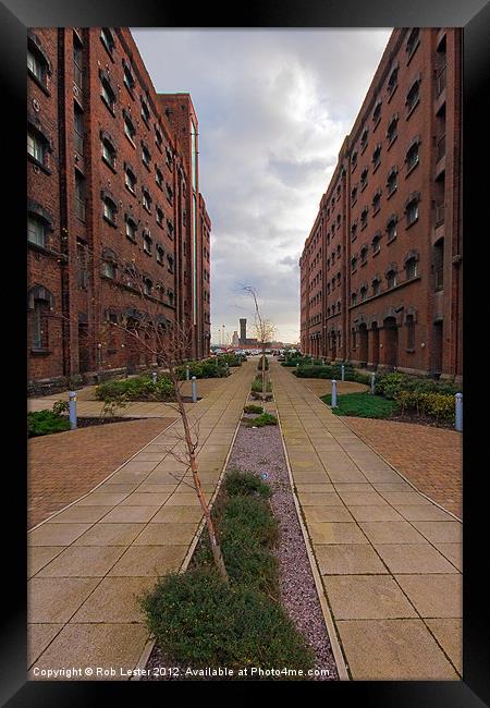 East Float appartments Framed Print by Rob Lester