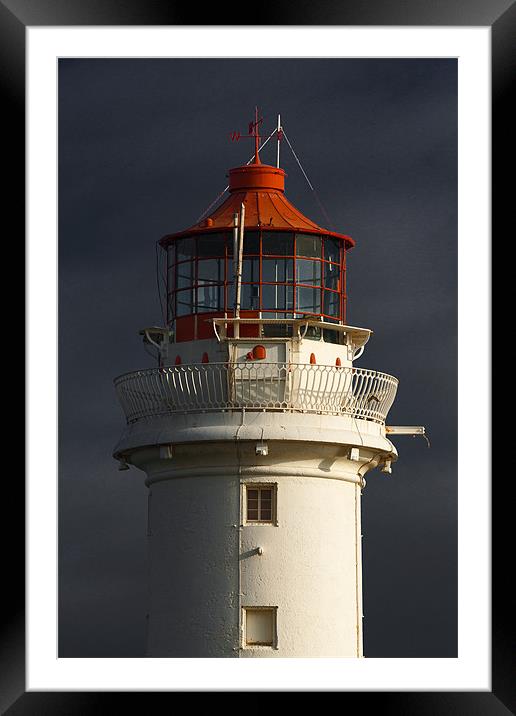 New Brighton Lighthouse Framed Mounted Print by Rob Lester