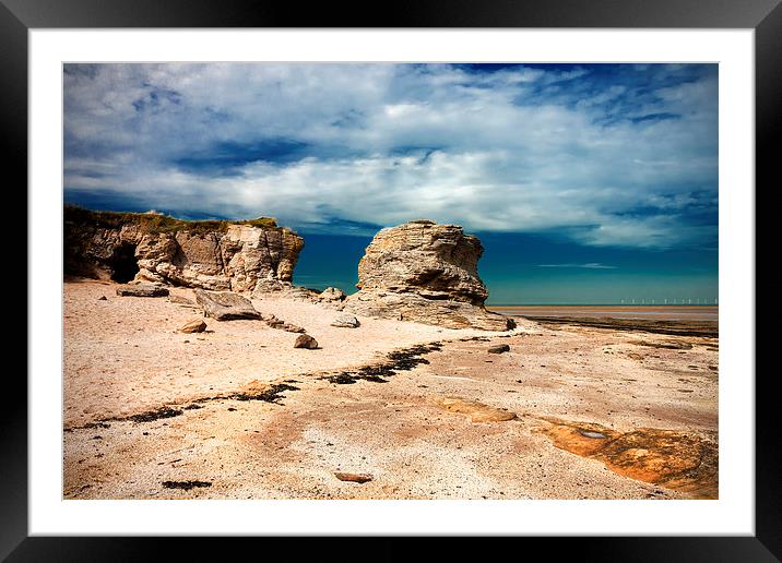 Hilbre Island Framed Mounted Print by Rob Lester