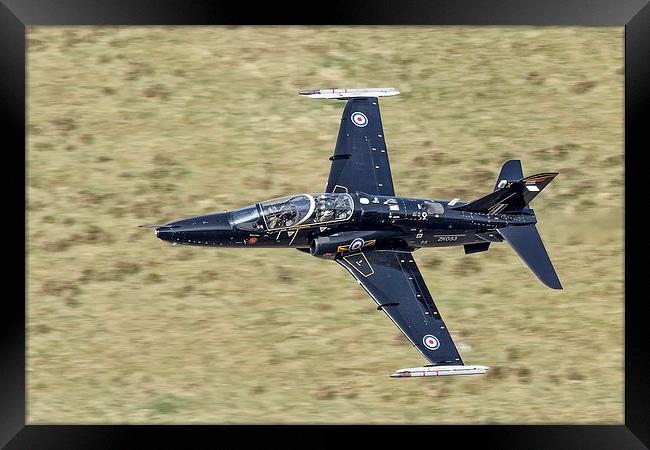  BAE hawk, Double thumbs up Framed Print by Rob Lester