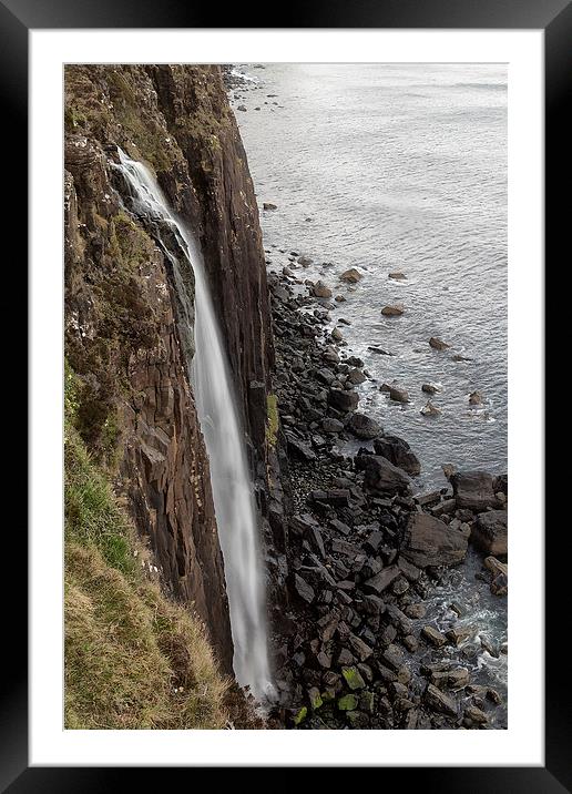  Kilt Rock Waterfall, Isle of Skye Framed Mounted Print by Rob Lester