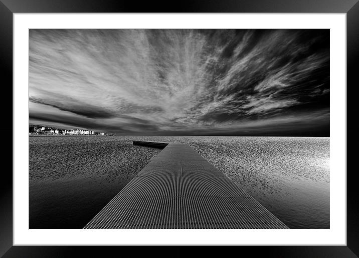  West Kirby Marine Lake Framed Mounted Print by Rob Lester