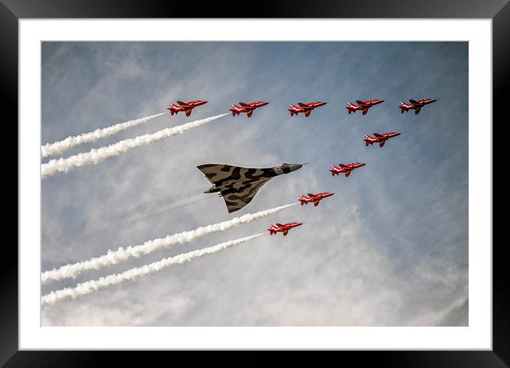  A Vulcan Guard Framed Mounted Print by Rob Lester