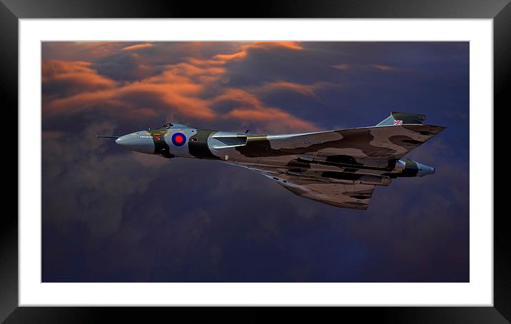  The Mighty Vulcan Framed Mounted Print by Rob Lester
