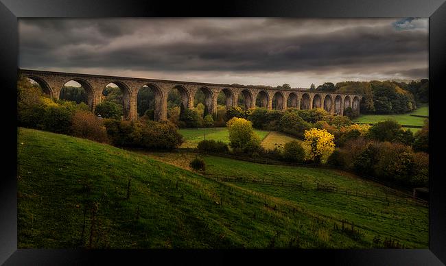   Cefn Mawr (Newbridge) viaduct Framed Print by Rob Lester