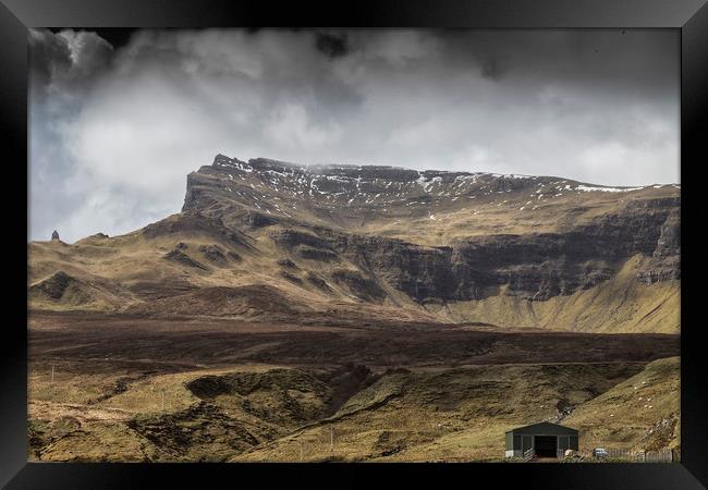 Dramatic Isle of Skye,Scotland Framed Print by Rob Lester