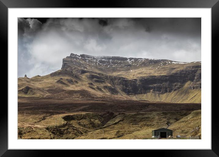 Dramatic Isle of Skye,Scotland Framed Mounted Print by Rob Lester