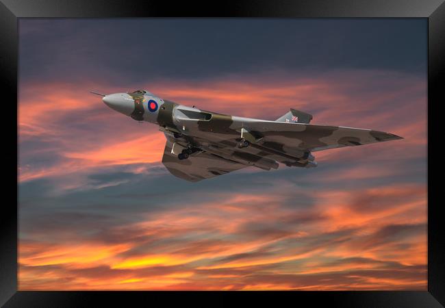 Vulcan_spirit of Great Britain Framed Print by Rob Lester