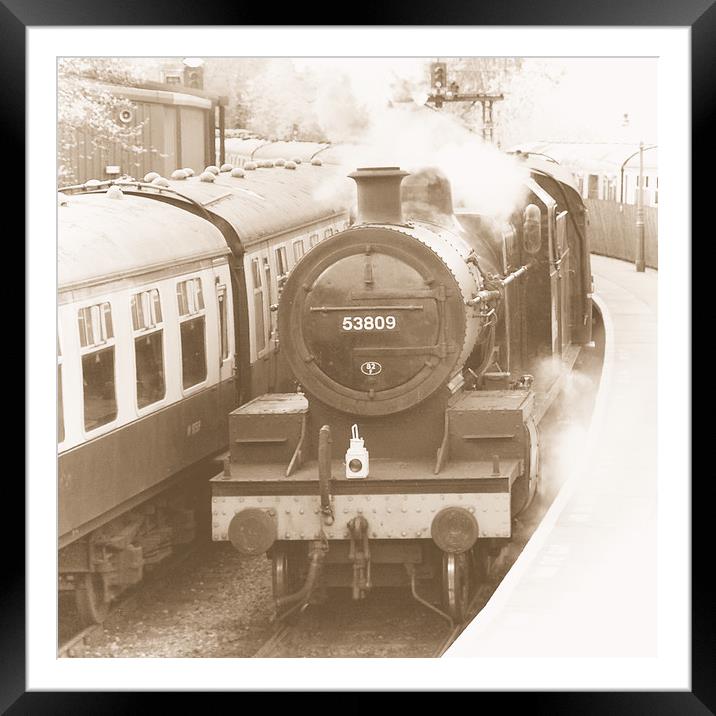 NYMR 53809 Framed Mounted Print by Rob Lester