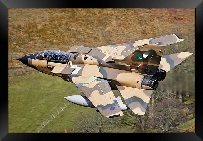 RSAF Tornado IDS Framed Print by Lloyd Horgan