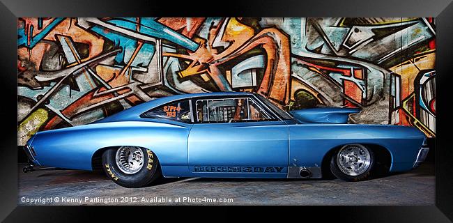 Doomsday Impala Framed Print by Kenny Partington