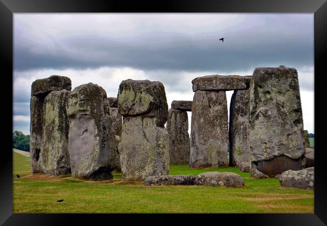 Stonehenge Wiltshire England UK Framed Print by Andy Evans Photos