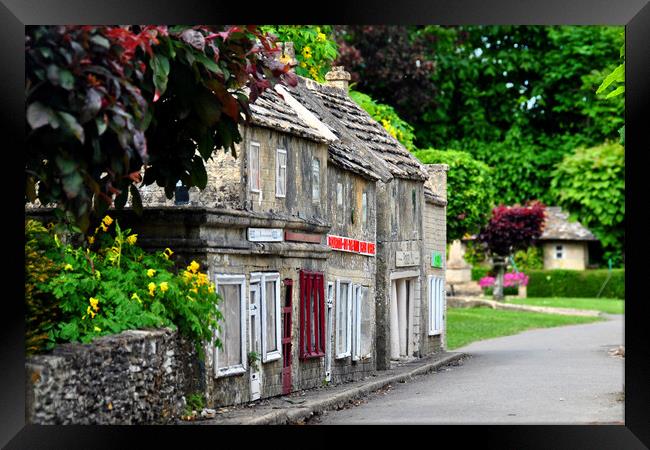 Bourton on the Water Model Village Cotswolds Gloucestershire Eng Framed Print by Andy Evans Photos