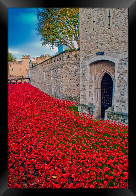 Tower of London England UK Framed Print by Andy Evans Photos