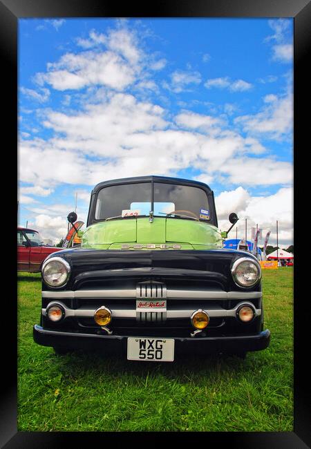 Dodge Pick Up Truck Station Wagon Framed Print by Andy Evans Photos