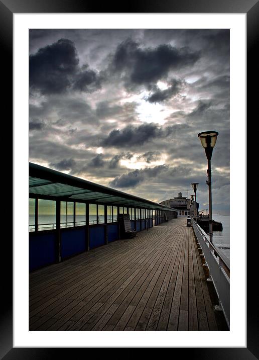 Bournemouth Pier Dorset England Framed Mounted Print by Andy Evans Photos