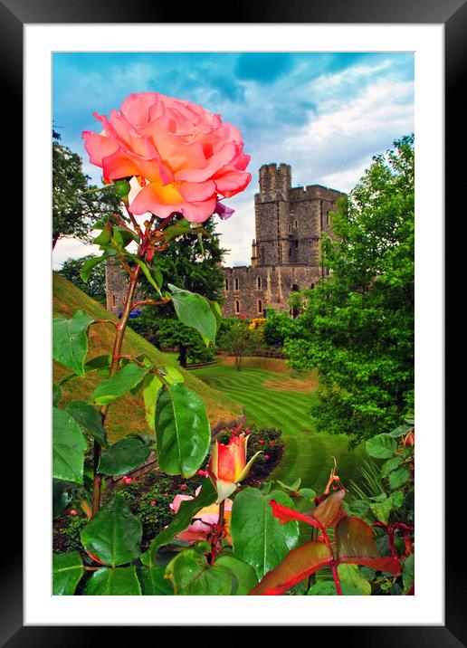 Windsor Castle Berkshire England UK Framed Mounted Print by Andy Evans Photos