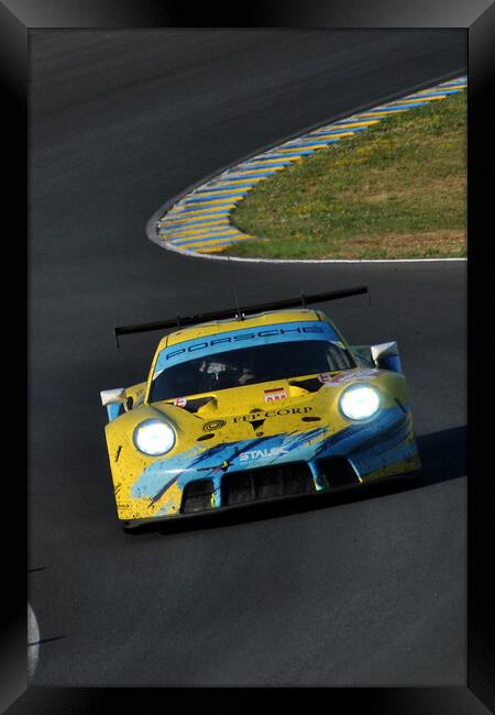 Porsche 911 RSR Sports Motor Car Framed Print by Andy Evans Photos