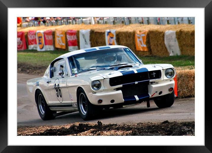 Ford Mustang GT Sports Motor Car Framed Mounted Print by Andy Evans Photos