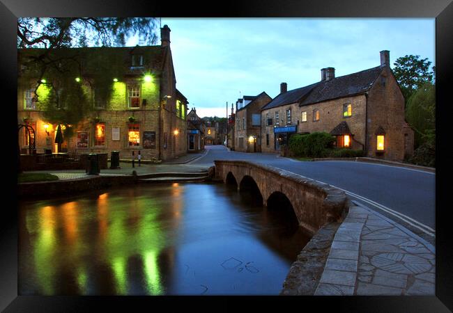 Quintessential Cotswolds: Old Manse Hotel Vista Framed Print by Andy Evans Photos