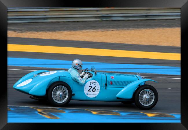 Delage D6-70 S Classic Sports Car Framed Print by Andy Evans Photos