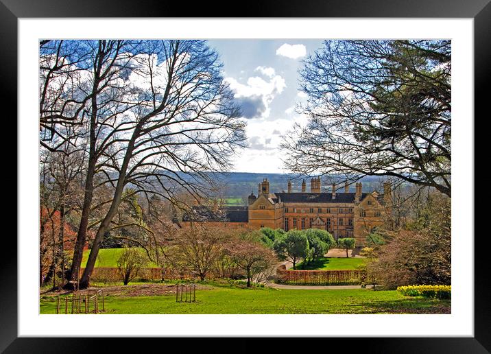 Batsford House Moreton In Marsh Cotswolds UK Framed Mounted Print by Andy Evans Photos