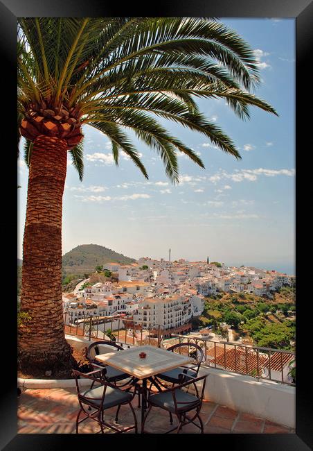 Frigiliana Andalusia Costa del Sol Spain Framed Print by Andy Evans Photos