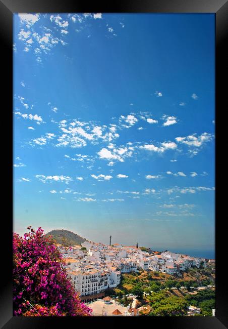 Frigiliana Andalusia Costa del Sol Spain Framed Print by Andy Evans Photos
