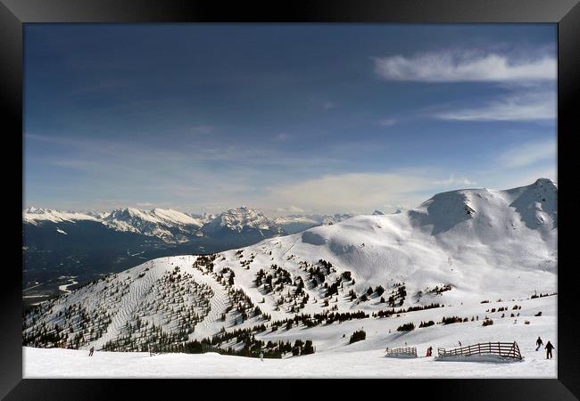 Jasper Canadian Rockies Alberta Canada Framed Print by Andy Evans Photos