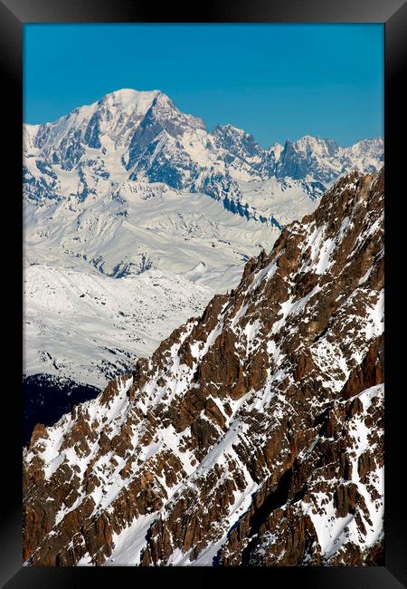 Majestic Mont Blanc Framed Print by Andy Evans Photos