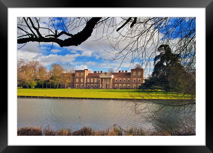The Vyne Sherborne St John Hampshire England Framed Mounted Print by Andy Evans Photos