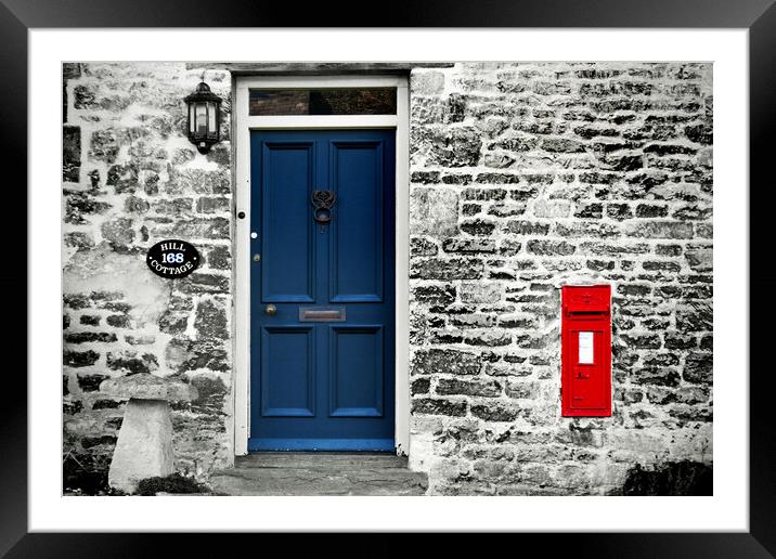 Burford Cottage Cotswolds West Oxfordshire England Framed Mounted Print by Andy Evans Photos