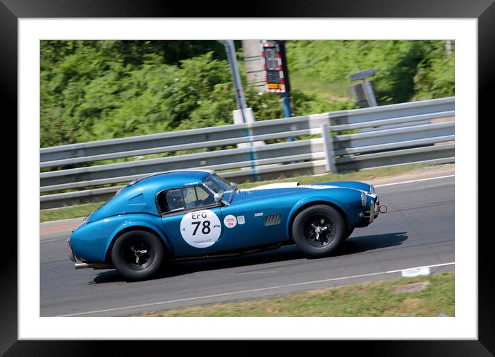 Shelby Cobra 289 Sports Car  Framed Mounted Print by Andy Evans Photos