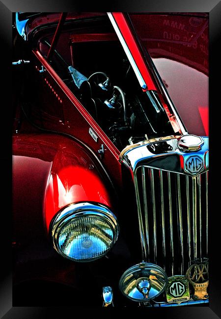 MG TA Classic Motor Car Framed Print by Andy Evans Photos