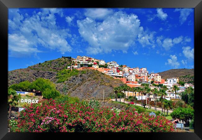 Torrox Costa Del Sol Andalusia Spain Framed Print by Andy Evans Photos