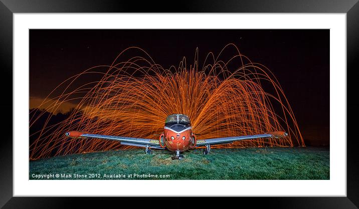 Ignition Framed Mounted Print by Mark Stone