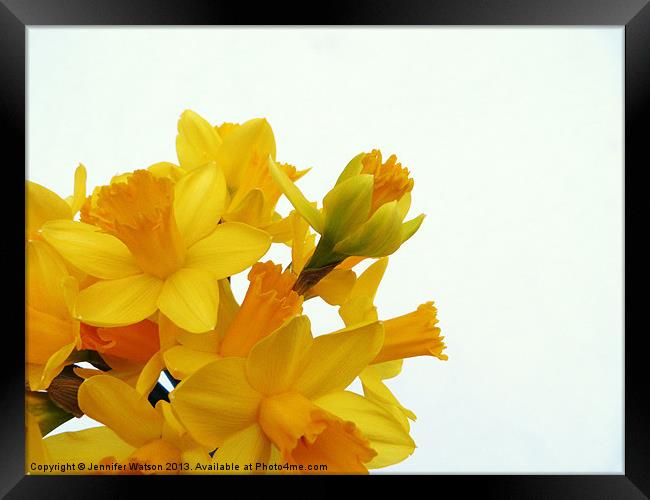 Spring is in the Air Framed Print by Jennifer Henderson