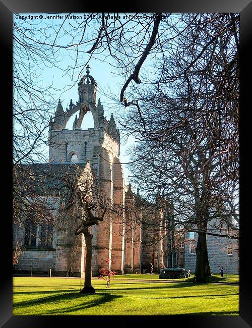  King's College, Old Aberdeen II Framed Print by Jennifer Henderson