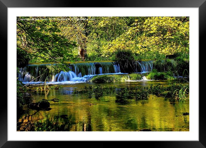 Lathkill Dale  Framed Mounted Print by Ian Purdy