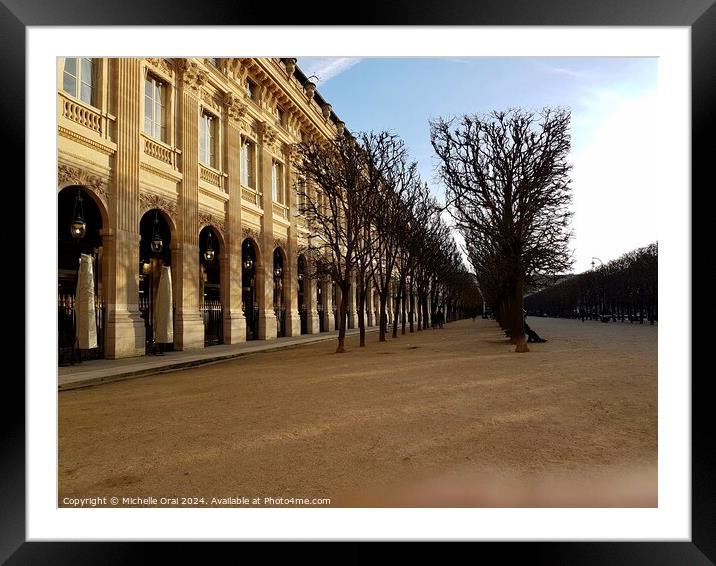 Place des Vosges, Paris Framed Mounted Print by Michelle Orai