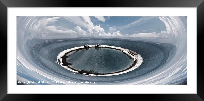 Did the earth move for you Framed Mounted Print by Rod Ohlsson